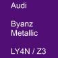 Preview: Audi, Byanz Metallic, LY4N / Z3.